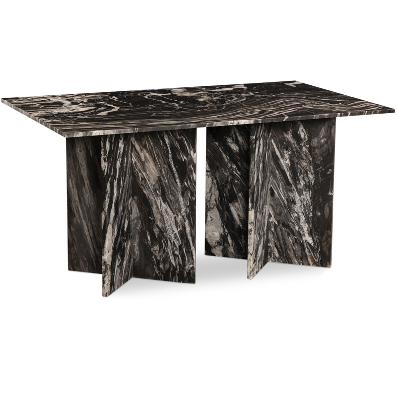 Verona – Dining Table|Black|Dark Brown|Light Brown|White|60″W x 36″D x 30″H|78″W x 39″D x 30″H