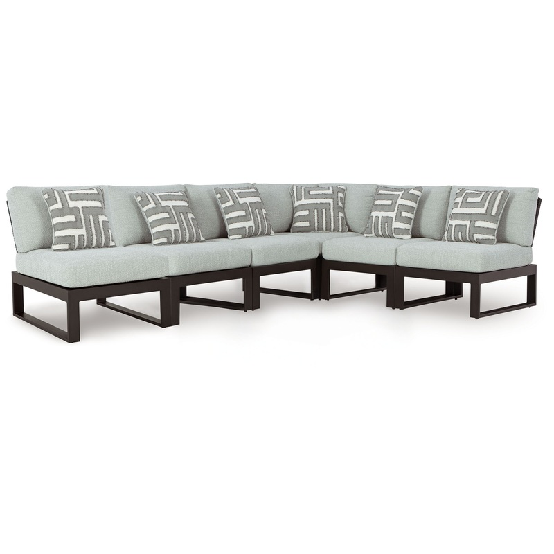 Beachloft – Outdoor Sectional|Black|3 Pc. Sectional|6 Pc. Sectional|5 Pc. Sectional|2 Pc. Sectional