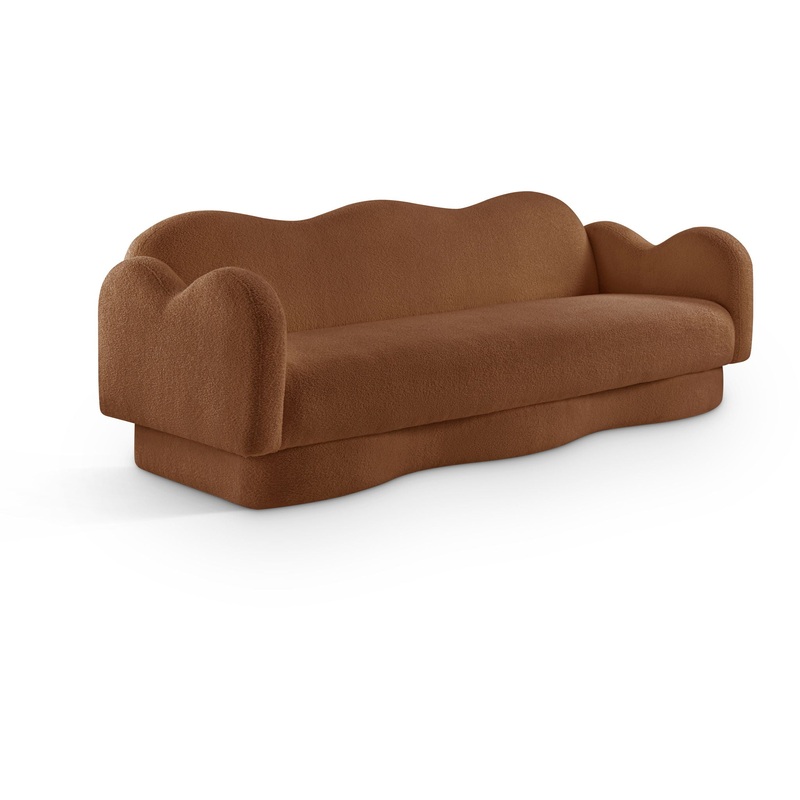 Bloom – Teddy Fabric Sofa – Saddle