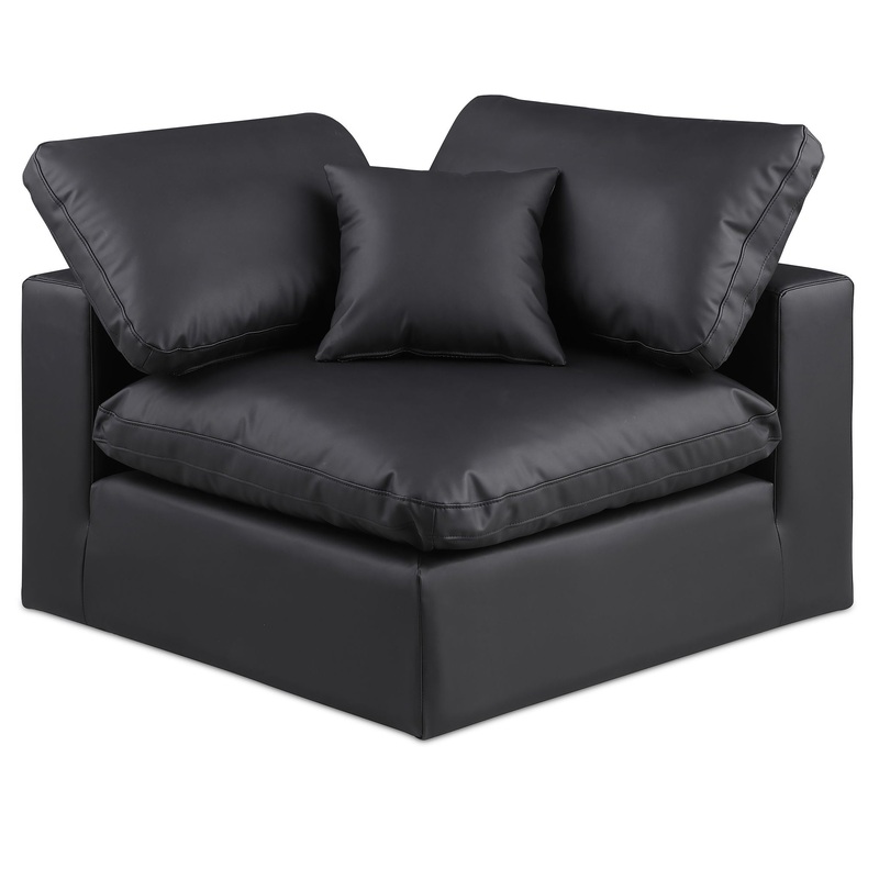 Comfy – Faux Leather Corner Chair