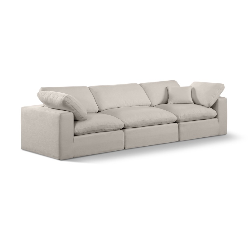 Comfy – Linen Modular Sofa 3 Seats