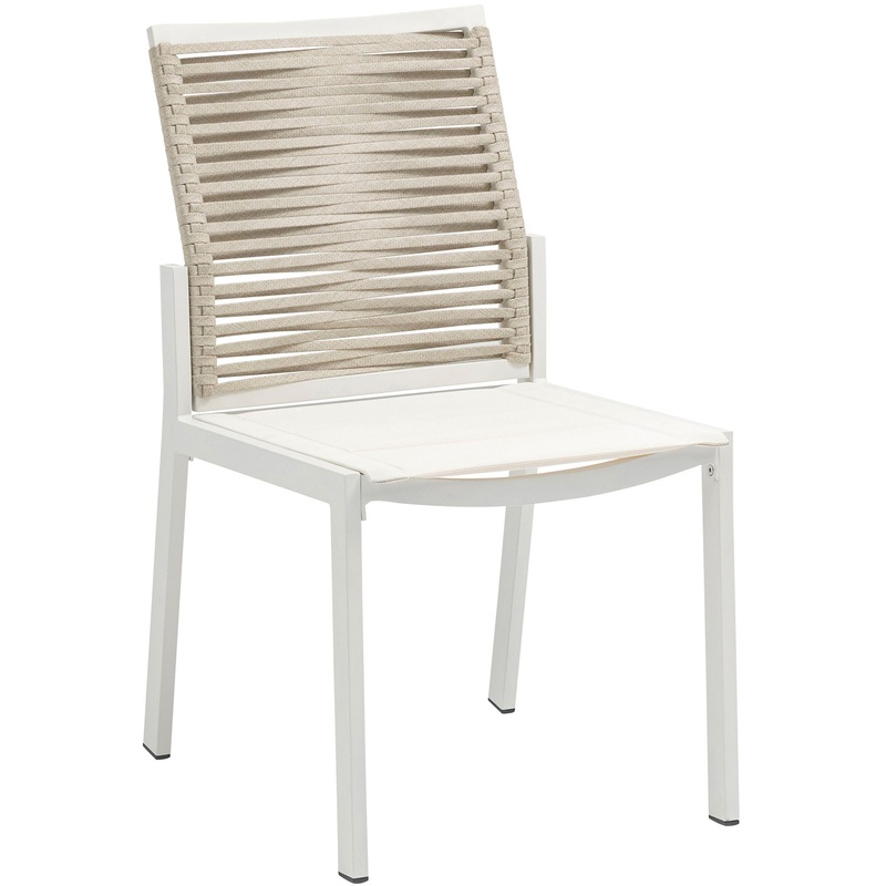 Maldives – Rope Outdoor Patio Dining Side Chair (Set of 2)