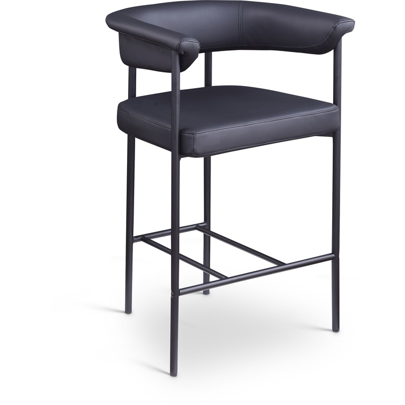 Malin – Faux Leather Counter Stool (Set of 2)