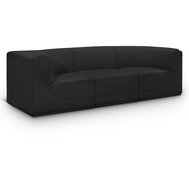 Ollie – 3 Seat Modular Sofa|Black|Dark Brown|White|Dark Green|Gray