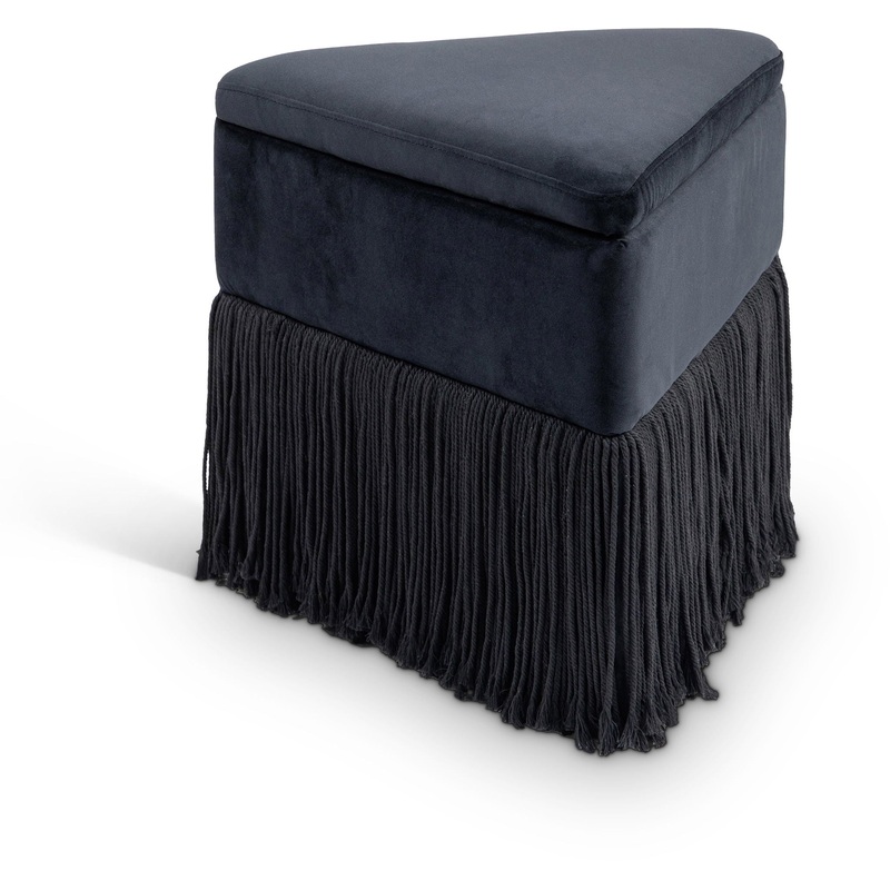 Trivoli – Ottoman / Stool|Black|Dark Brown|Light Brown|Orange|White