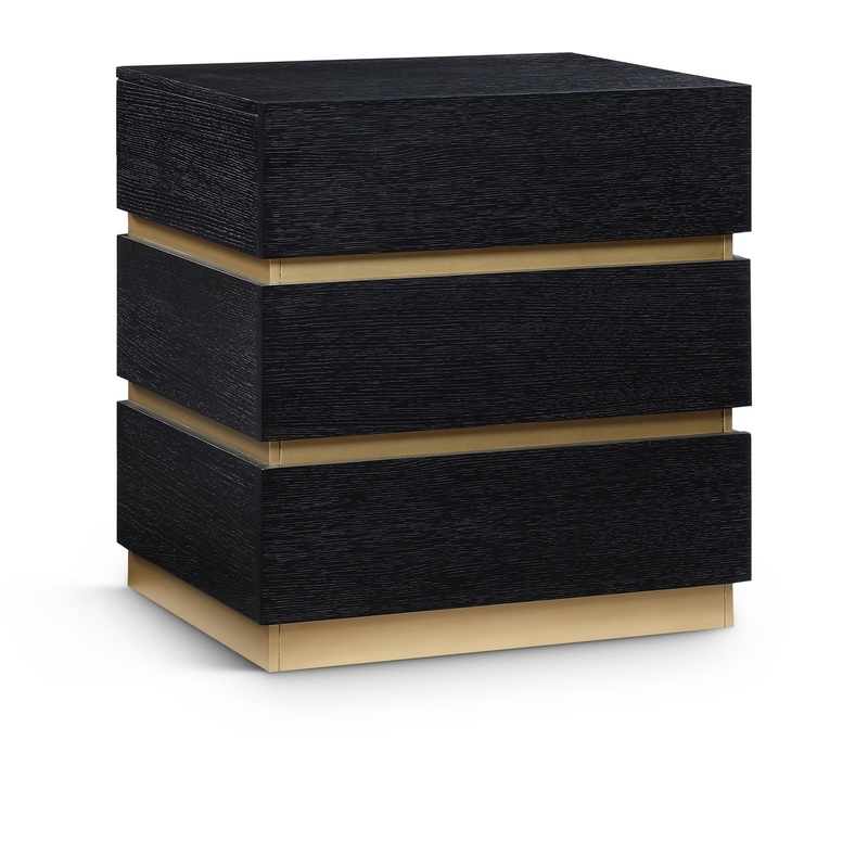 Zaylan – Night Stand|Black|Light Brown