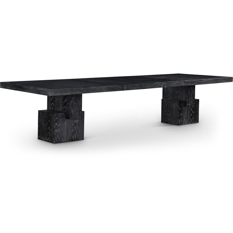 Anzio – Dining Table|Black|Dark Brown|Light Brown
