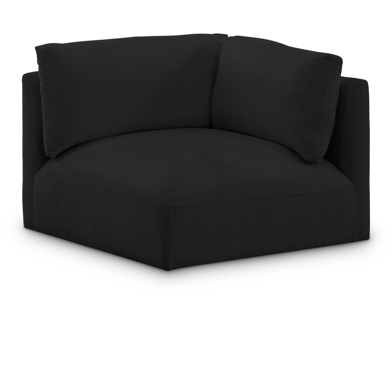 Ease – Corner Chair|Black|White