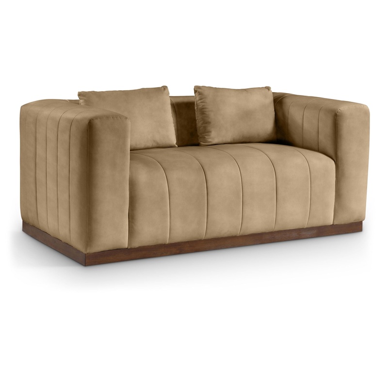 Mallina – Loveseat – Tan