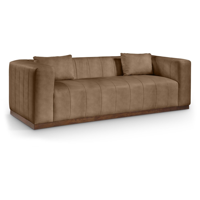 Mallina – Sofa|Dark Brown|Light Brown|White|Green