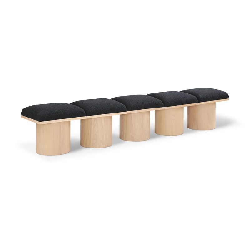 Pavilion – 5 Piece Modular Bench With Natural Base