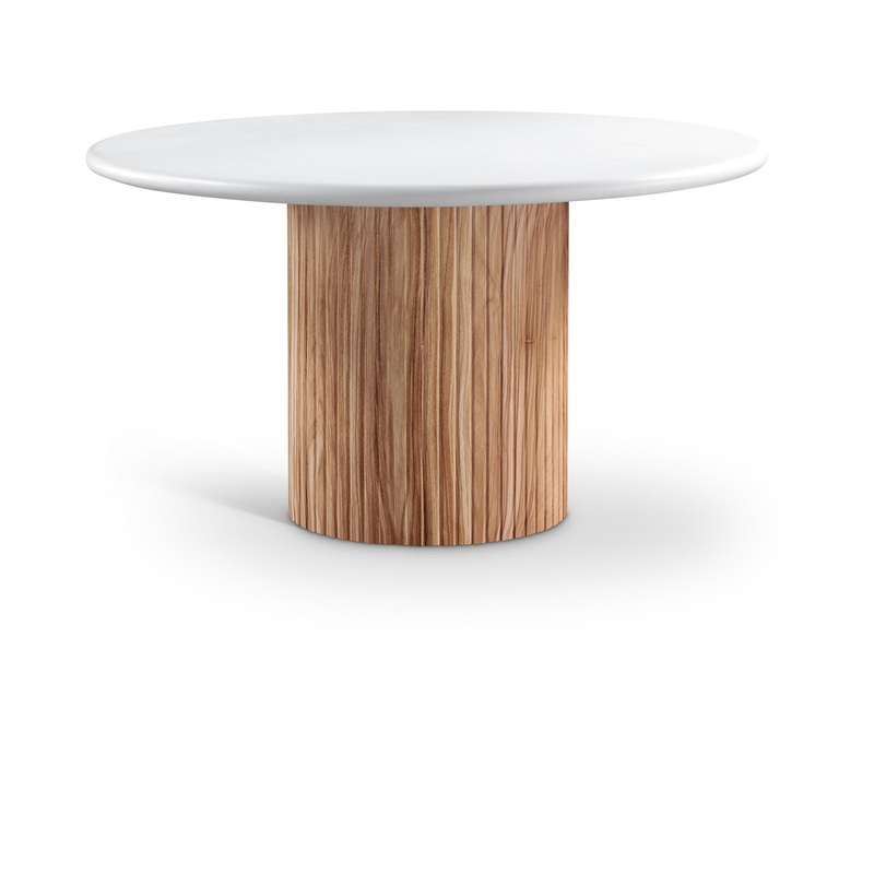 Sanremo – Concrete 53 Finished Concrete Indoor / Outdoor Dining Table – White