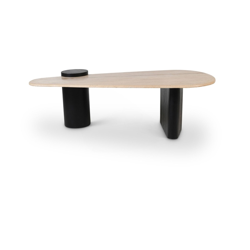Taverna – Coffee Table – Natural / Black