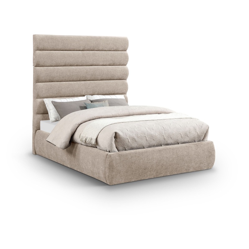 Adam – Chenille Fabric Bed With 70.5 Headboard