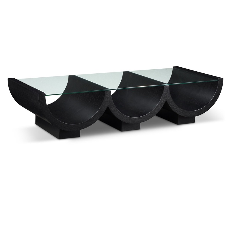 Beverwil – Coffee Table|Black|Dark Brown|Light Brown