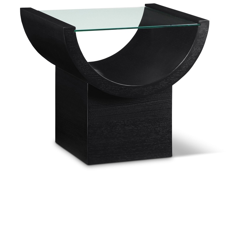 Beverwil – End Table|Black|Dark Brown|Light Brown