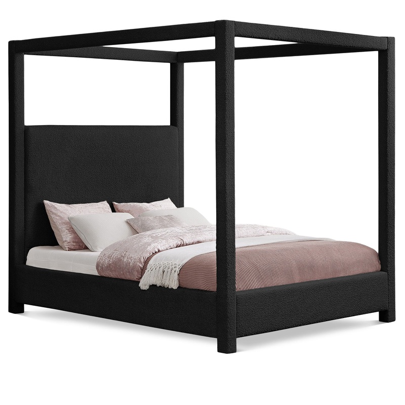 Eden – Boucle Fabric Upholstered Bed
