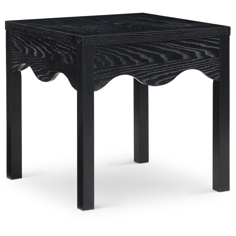 Fiora – End Table|Black|Light Brown