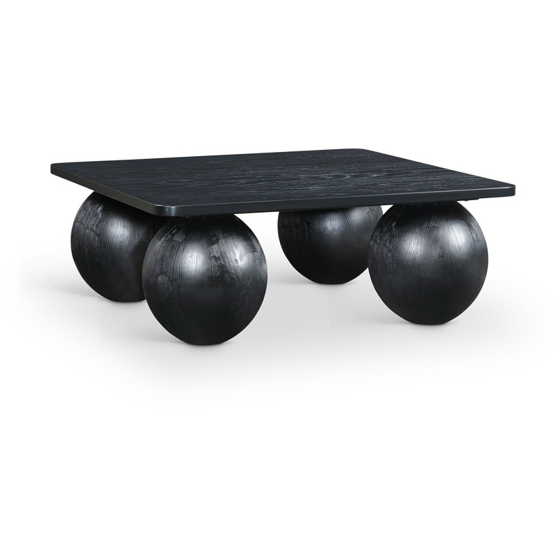Fitch – Oak Veneer Coffee Table – 4 Legs