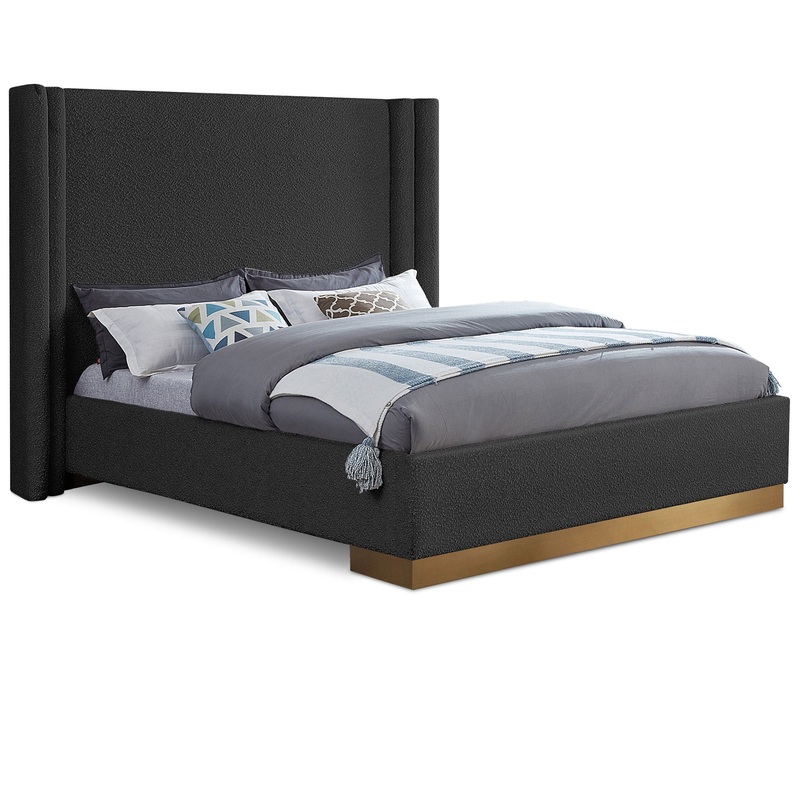 Halton – Bed|Black|Dark Brown|White|King|Queen