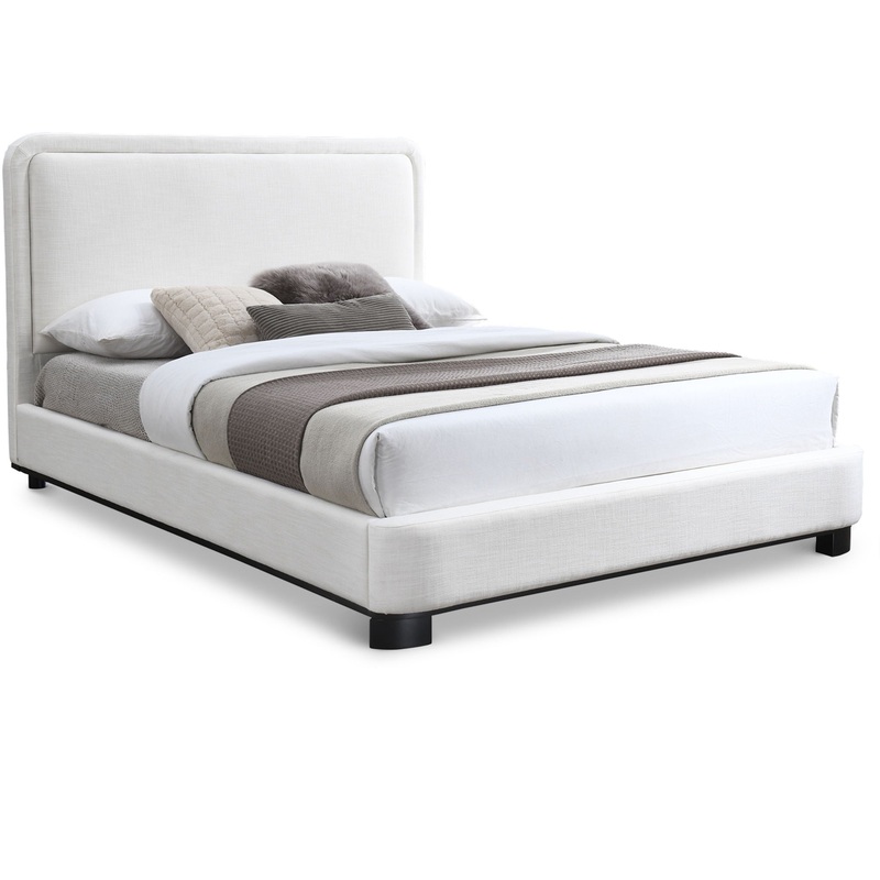 Nolita – Bed With Black Base|White|Gray|Full|King|Queen|Twin