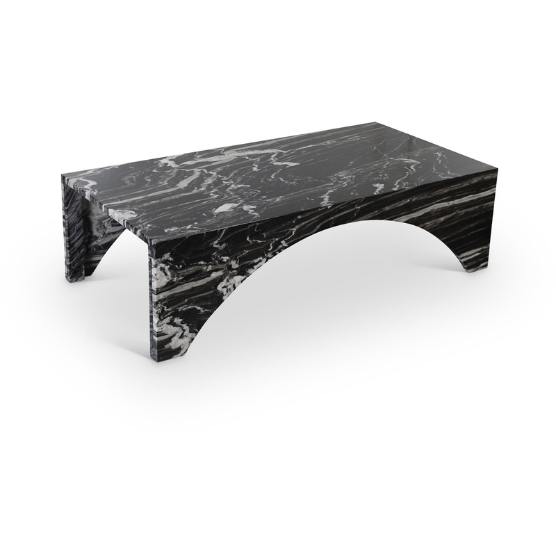 Palermo – Marble Coffee Table|Black|Dark Brown|Dark Red|Dark Green|White