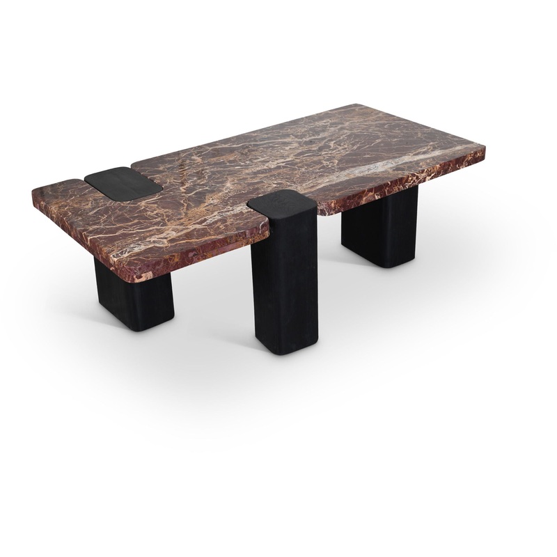 Ravenna – Coffee Table|Dark Brown|Gray