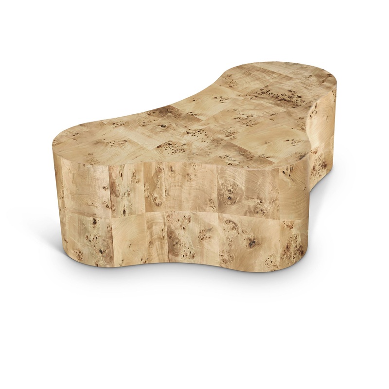 Zaire – Burl Wood Coffee Table