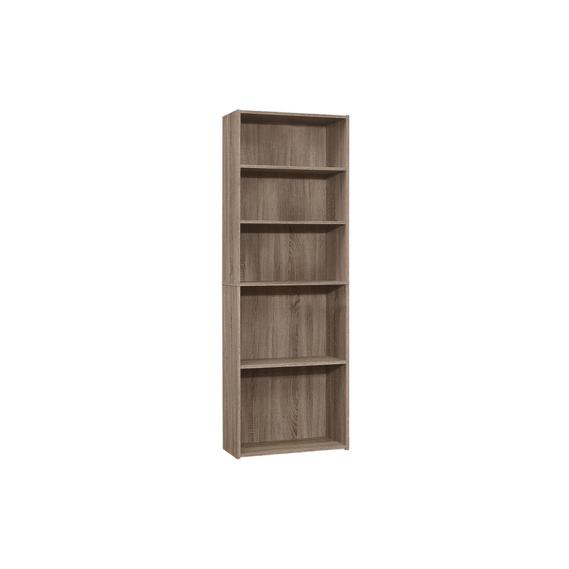 Bookshelf, Bookcase, 6 Tier, For Office, Transitional