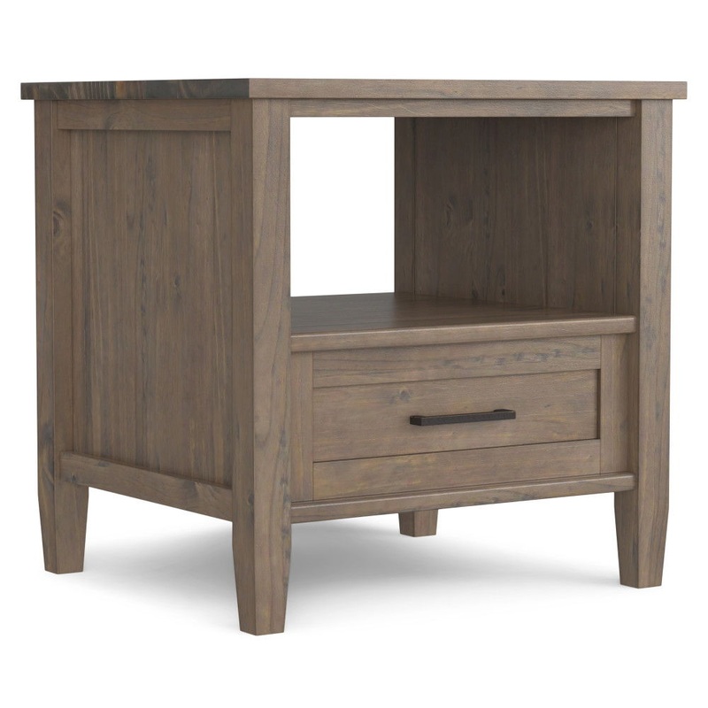 Ela – End Table – Brown