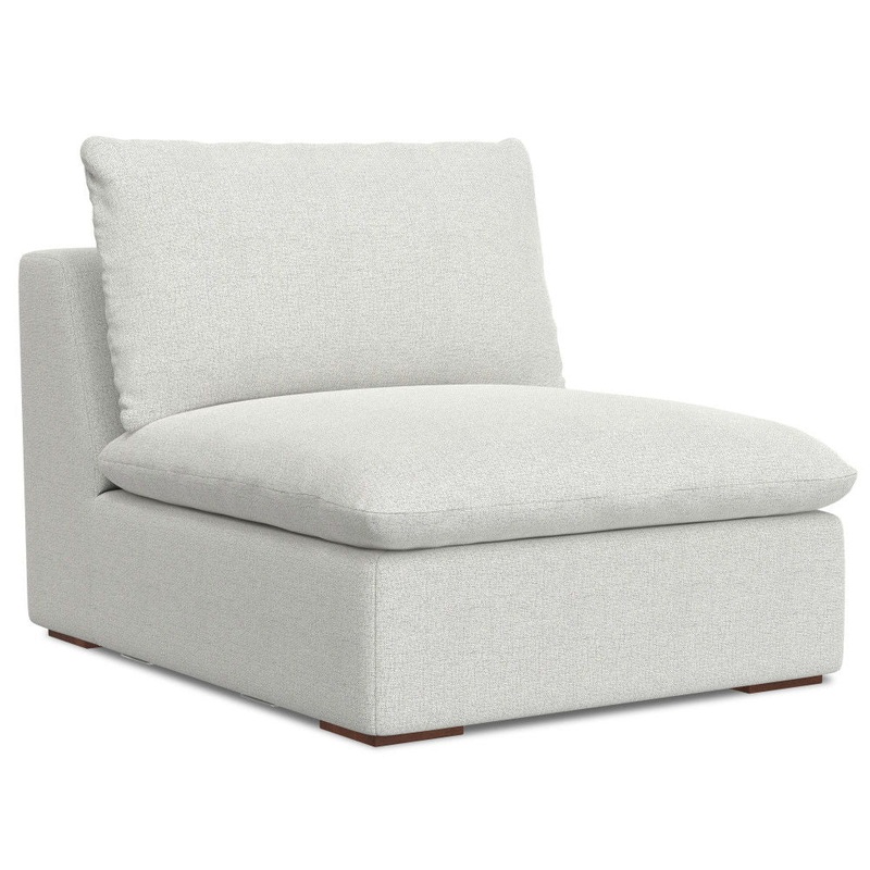 Jasmine – Center Sofa Module – Gray