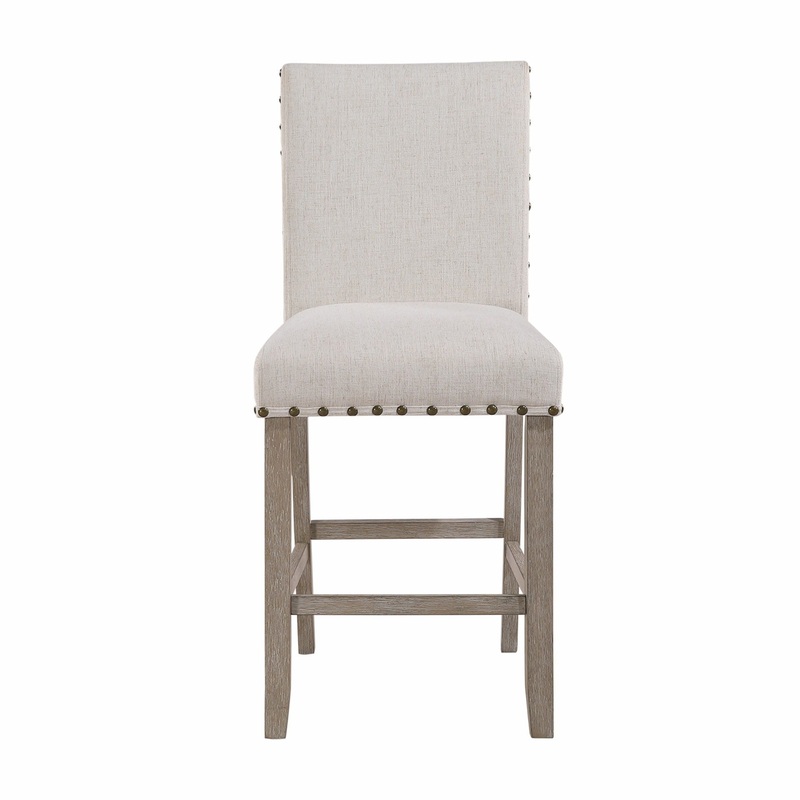 Marian – Bar Stool (Set of 2)|Gray|Dark Gray