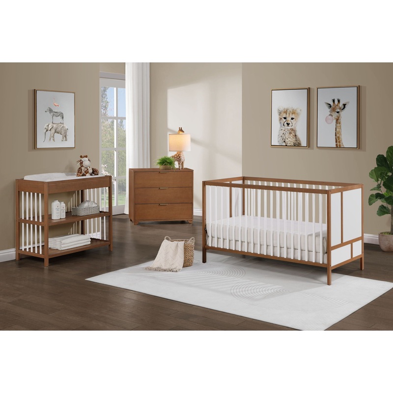Pixie Finn – 3-in-1 Crib – Walnut