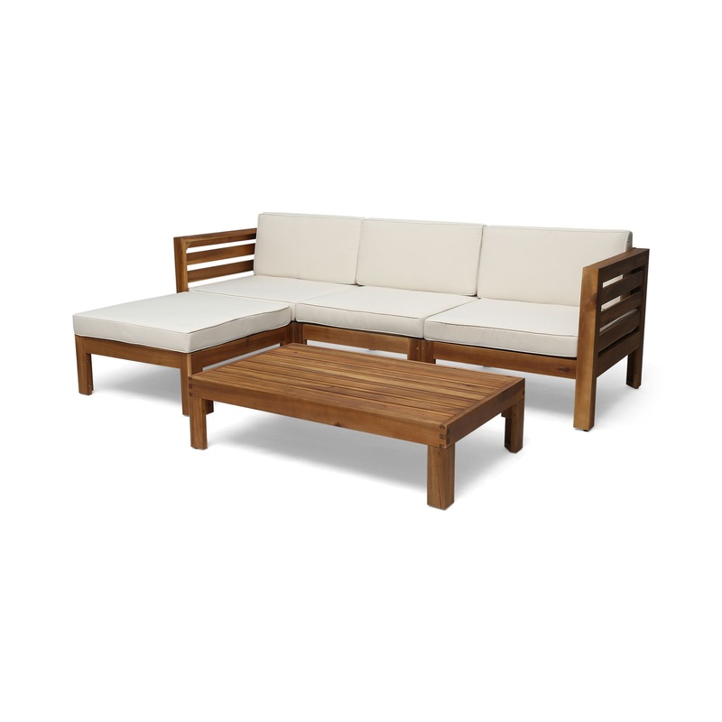 Cambridge – L Shape Sofa Set|Beige