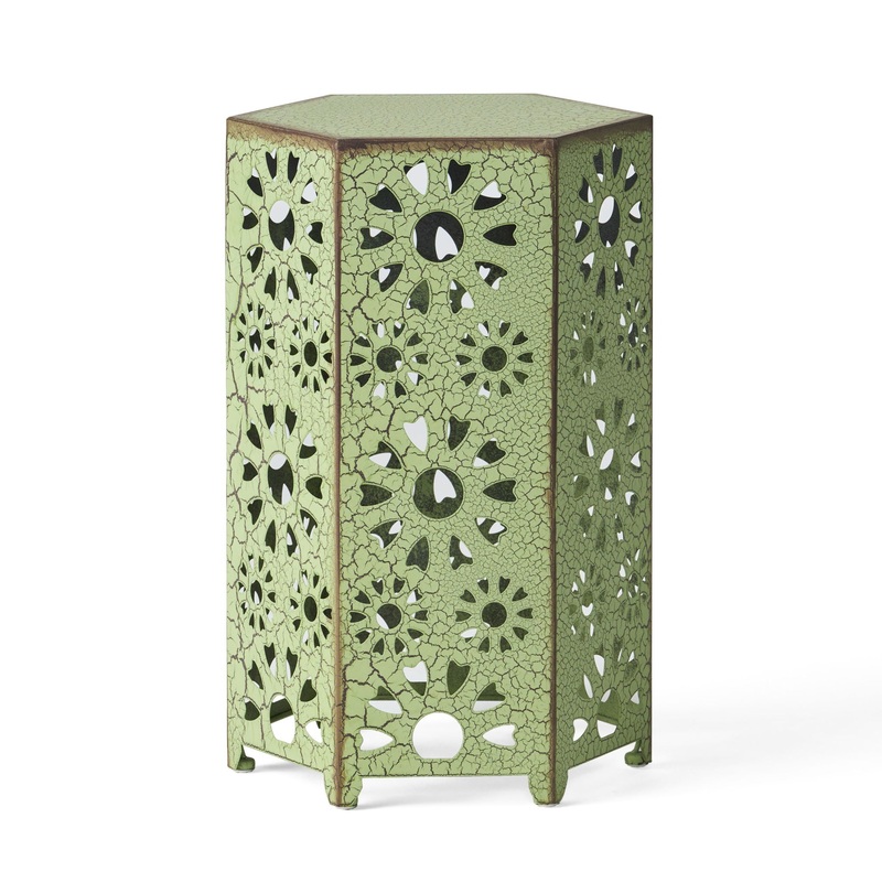 Eliana – Side Table|Green|Light Blue|2 Pieces|1 Piece