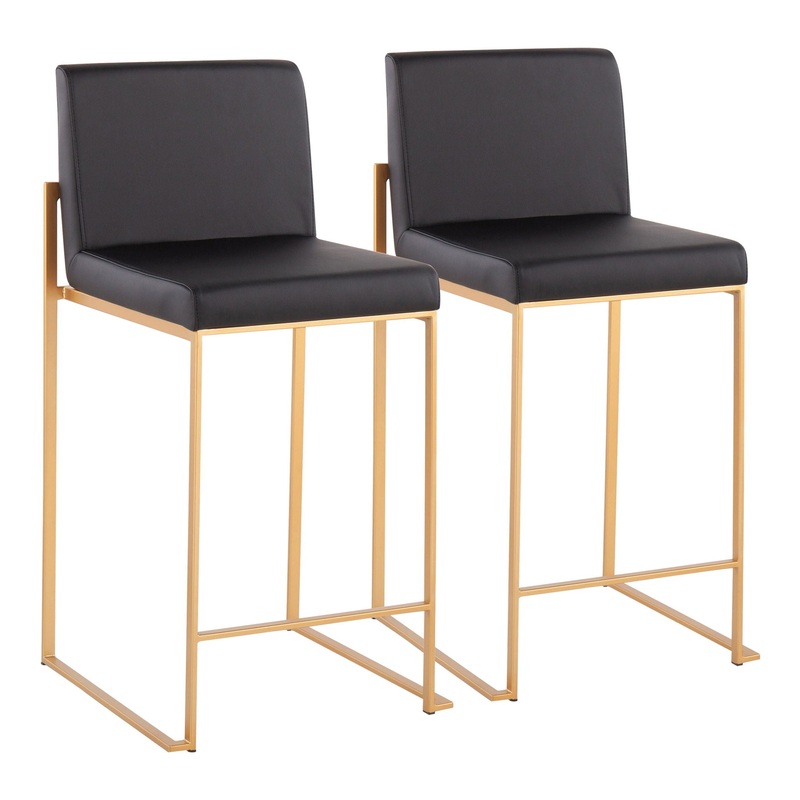 Fuji – Contemporary High Back Stylish Counter Stool