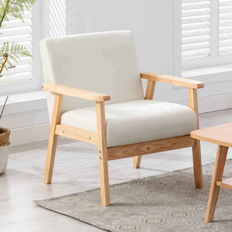 Bahamas – Linen Fabric Chair|Gray|Dark Gray|Beige