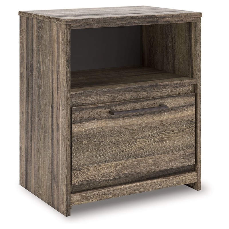 Elbrim – Brown – One Drawer Night Stand