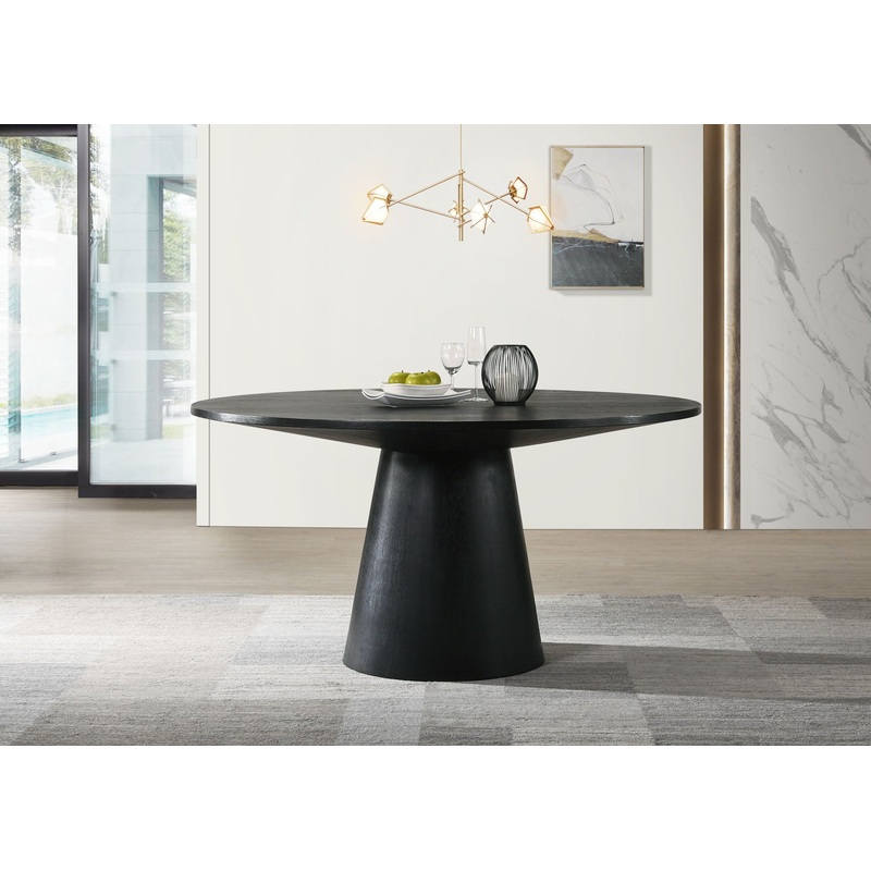 Jasper – Wide Contemporary Round Dining Table