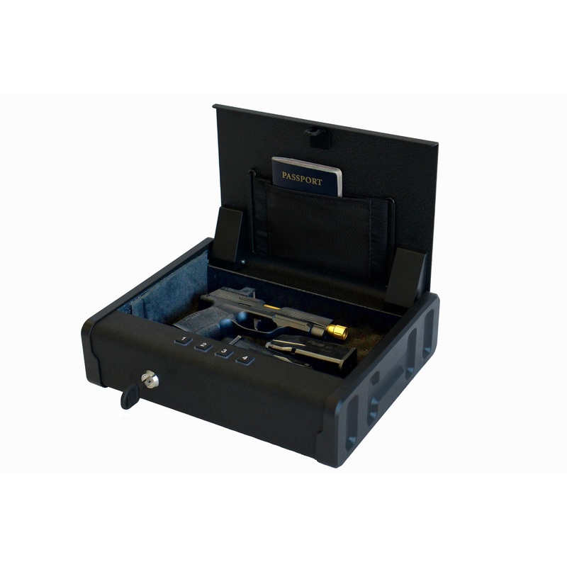 Portable Quick Access Safe – Matte Black