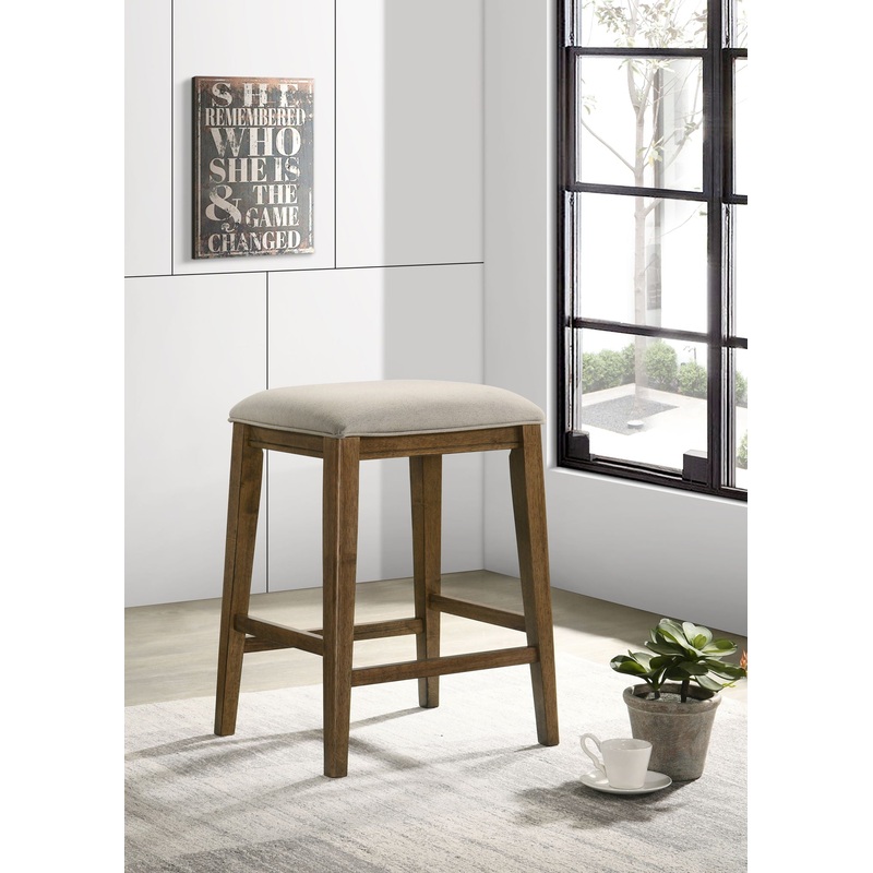 Sasha – 17 Counter Height Stool With Upholstered Seat
