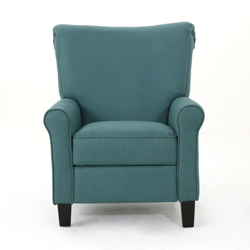 Wide Manual Standard Recliner – Teal