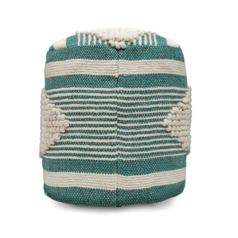 Diamond – Handcrafted Cylindrical Pouf