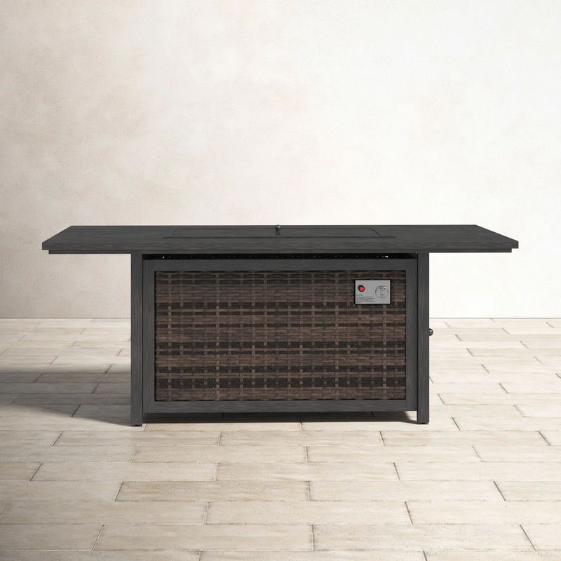 Propane Fire Pit Table – Espresso