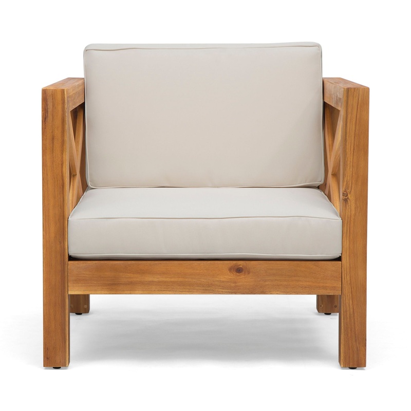 Brava – Mid – Century Modern Club Chair With Water Resistant Cushions