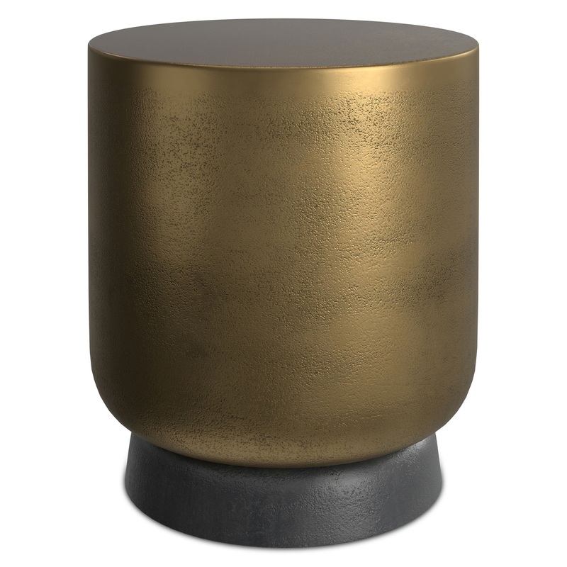 Cody – Cast Aluminum Side Table – Bronze