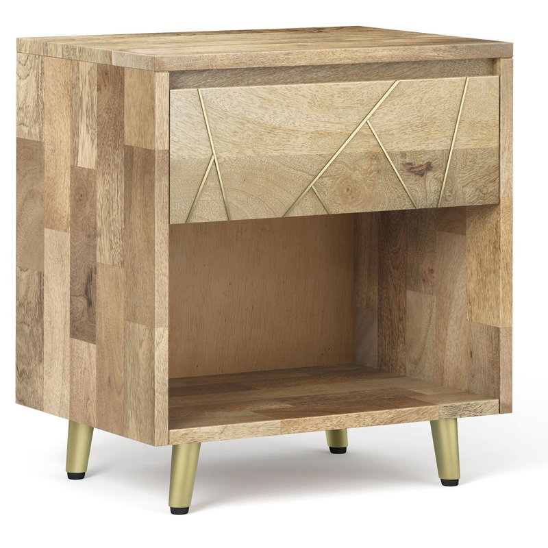 Jager – Bedside Table – Natural