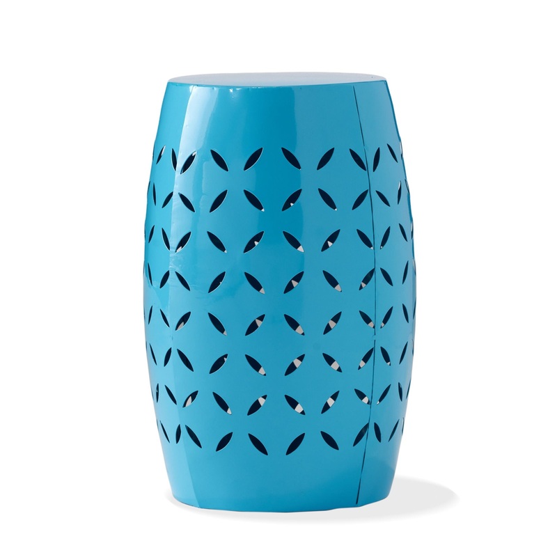 Lilac – Lace Cut Side Table, Compact Design