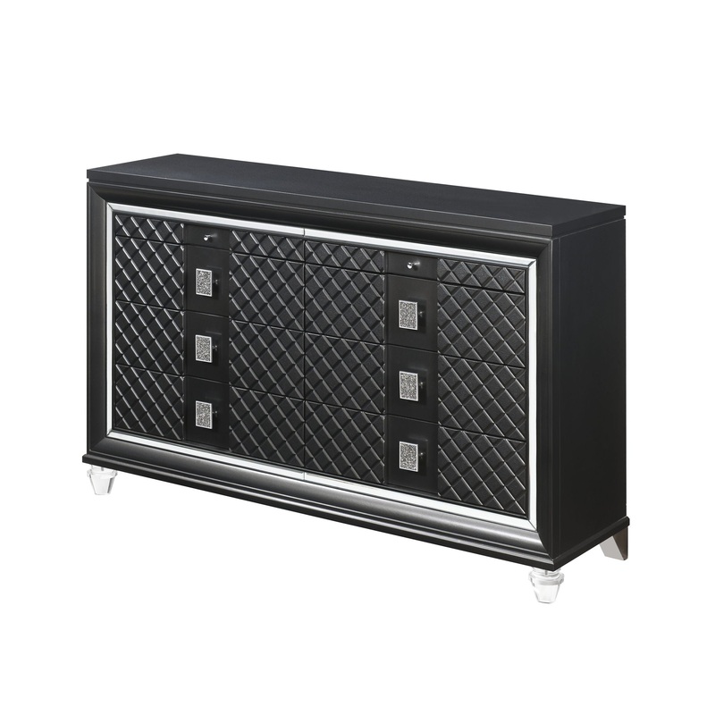 Sawyer – Metallic Dresser – Gray