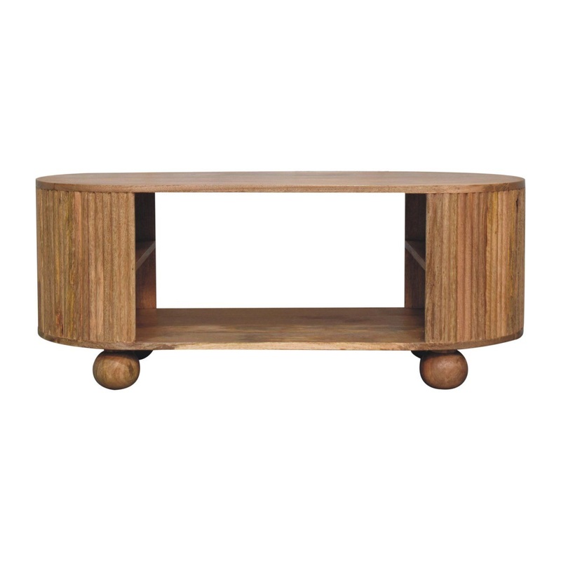 Soba – Ball Open Coffee Table – Oak
